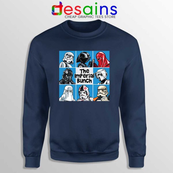 Stormtrooper Mash Up Navy Sweatshirt The Imperial Bunch Sweaters