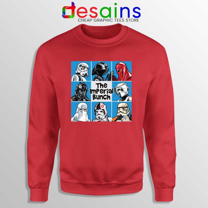 Stormtrooper Mash Up Red Sweatshirt The Imperial Bunch Sweaters