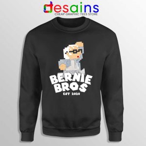 Super Bernie Bros Sweatshirt Funny Super Mario Bros Sweaters S-3XL