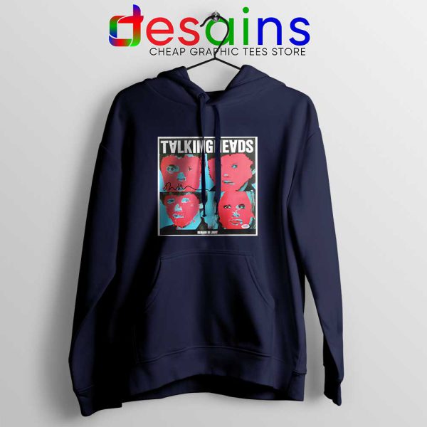 Talking Heads Band Navy Hoodie Psycho Killer Hoodies