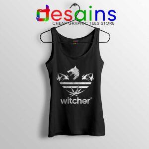 The Witcher Three Stripes Logo Tank Top Netflix TV Series Tops S-3XL