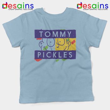 Tommy Pickles Hilfiger Light Blue Kids Tshirt Rugrats Apparel Youth