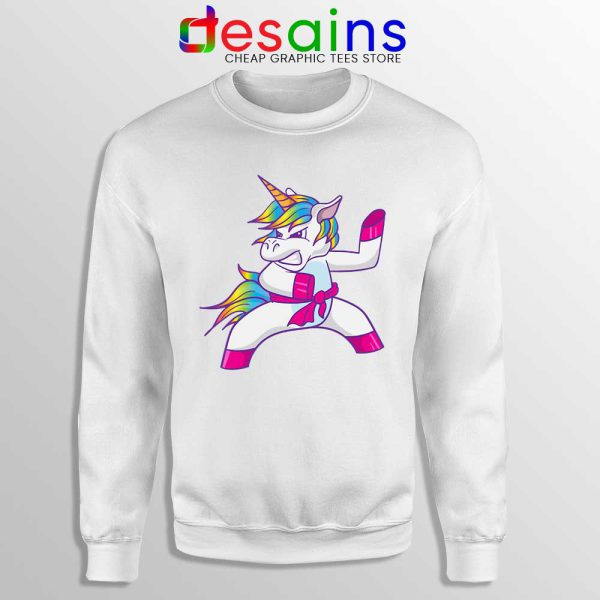 Unicorn Karate Martial Arts Sweatshirt Taekwondo Unicorn Sweaters