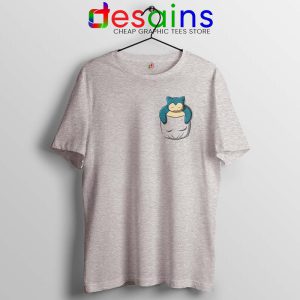 Best Pocket Snorlax Sport Grey Tshirt Pokémon Sleep Tee Shirts