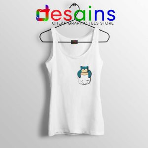 Best Pocket Snorlax Tank Top Pokémon Sleep Tops S-3XL