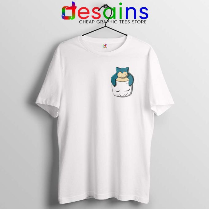 Best Pocket Snorlax Tshirt Pokémon Sleep Tee Shirts S-3XL