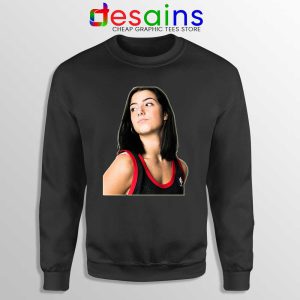 Charli D Amelio All Smiles Black Sweatshirt TikTok Content Sweaters