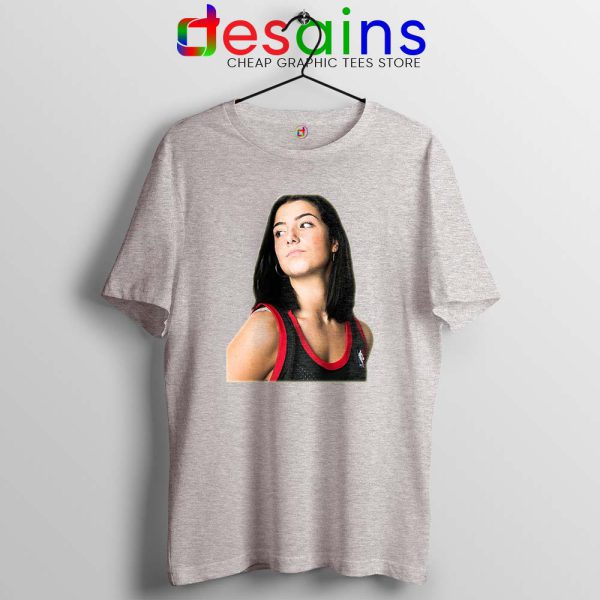 Charli Damelio All Smiles Sport Grey Tshirt TikTok Content Tee Shirts