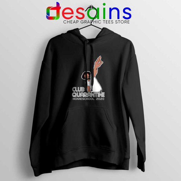 Club Quarantine Homeschool Hoodie Social Distancing Jacket S-2XL