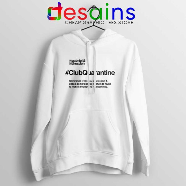 Gabriel and Dresden Hoodie #ClubQuarantine Merch Jacket S-2XL