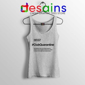 Gabriel and Dresden Sport Grey Tank Top #ClubQuarantine Merch Tops