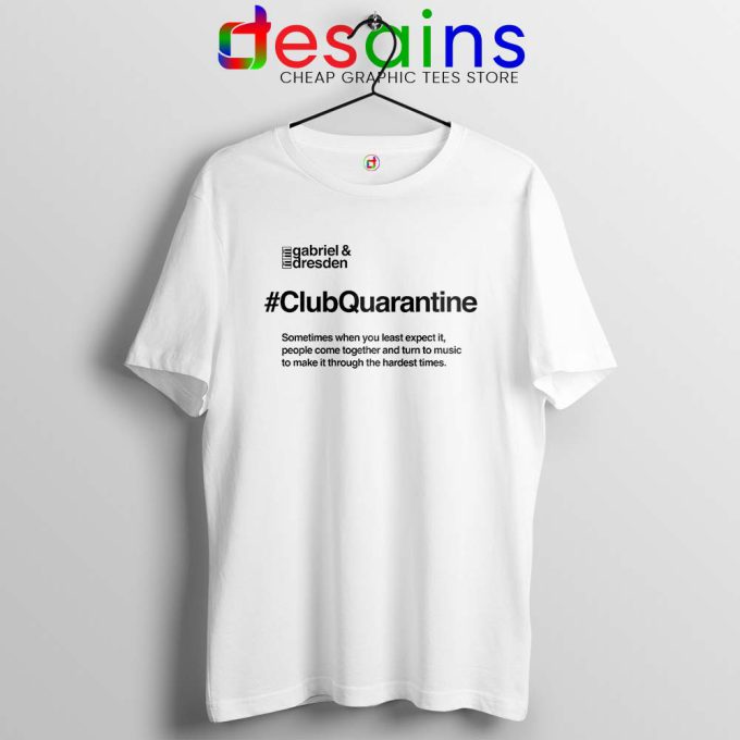 Gabriel and Dresden Tshirt #ClubQuarantine Merch Tee Shirts S-3XL