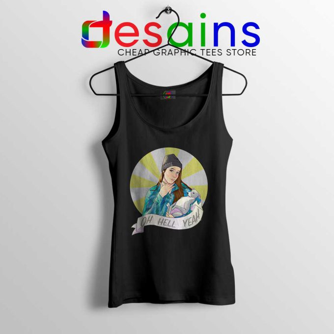Jenna Marbles Oh Hell Yeah Black Tank Top Madonna and Child Tops