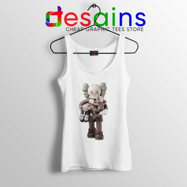 KAWS Carries Two Smaller White Tank Top KAWS Clean Slate Tops