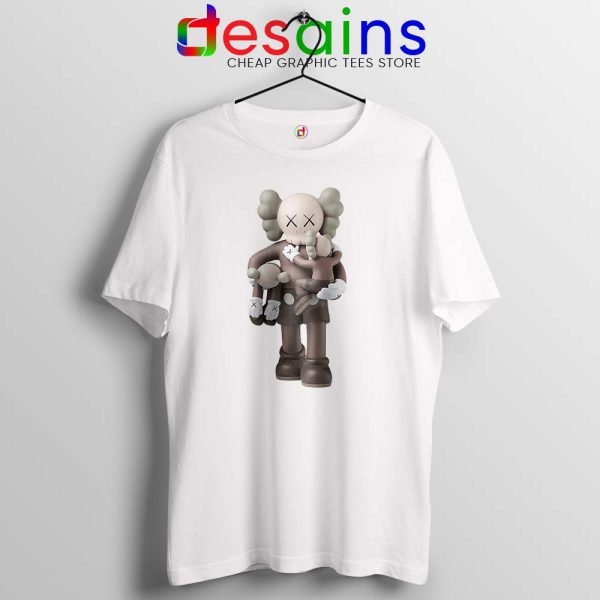 KAWS Carries Two Smaller White Tshirt KAWS Clean Slate Tees