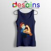 Nurse With Mask Face Tank Top Nurse Life Disease Tops S-3XL