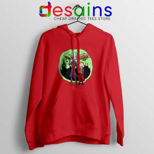 Other Worlds Rick And Morty Red Hoodie Get Schwifty Jacket