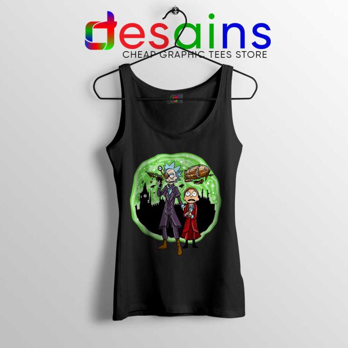 Other Worlds Rick And Morty Tank Top Get Schwifty Tops S-3XL