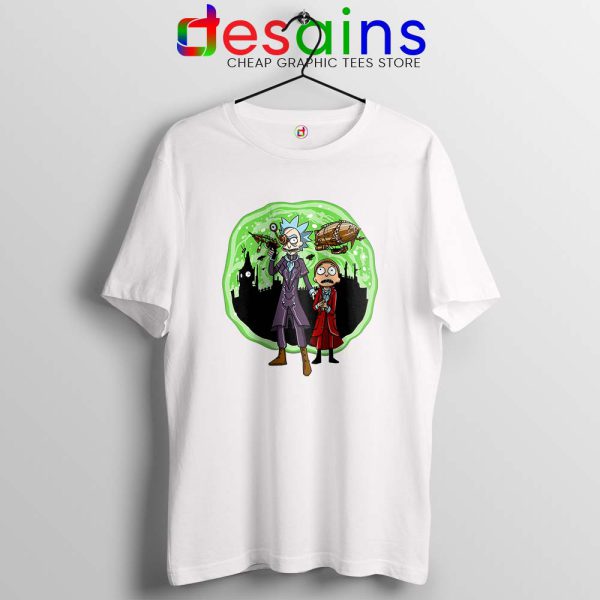 Other Worlds Rick And Morty White Tshirt Get Schwifty Tees