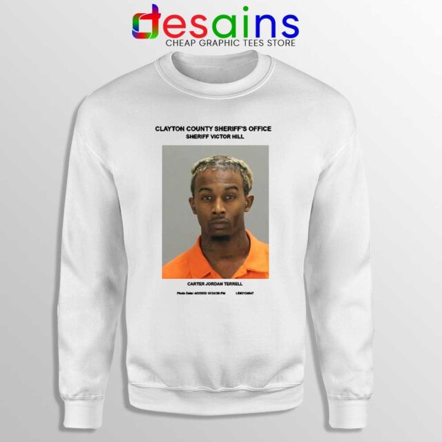 Playboi Carti Mugshot Sweatshirt American Rapper 2