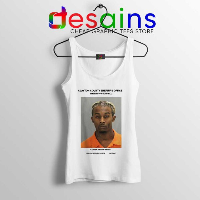 Playboi Carti Mugshot Tank Top American Rapper 4