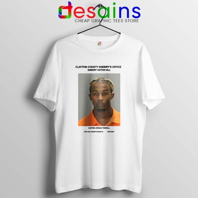 Playboi Carti Mugshot Tshirt American Rapper 1
