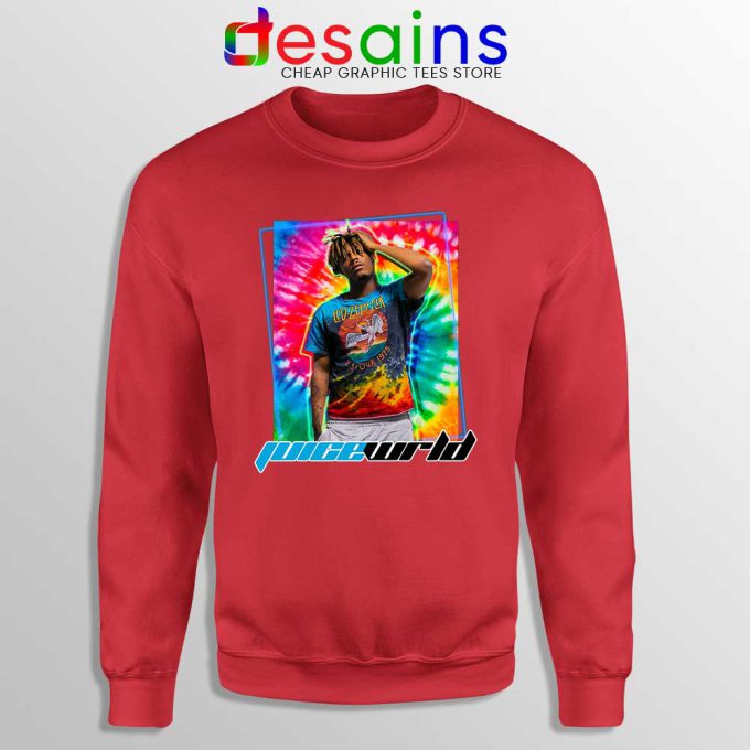 RIP Juice Wrld 999 Red Sweatshirt American Rapper Sweaters