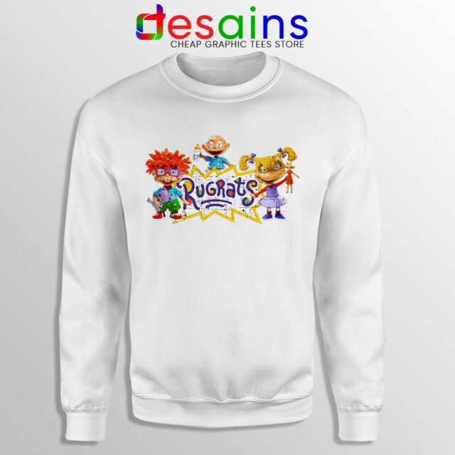 Rugrats Distressed Sweatshirt TV Series Rugrats Sweaters S-3XL