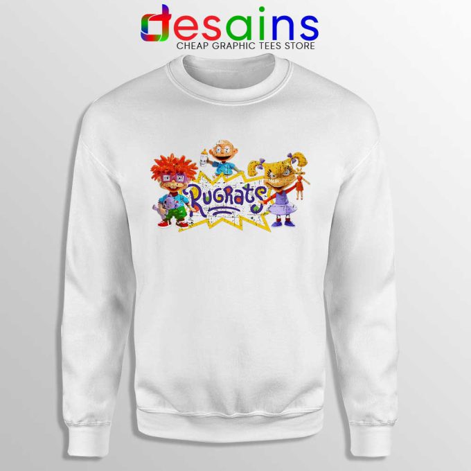 Rugrats Distressed Sweatshirt TV Series Rugrats Sweaters S-3XL