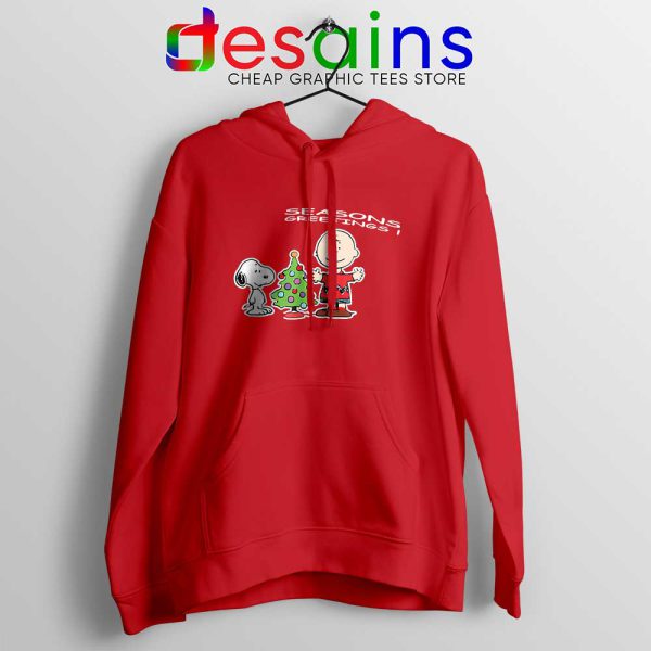 Snoopy And Charlie Brown Christmas Red Hoodie Holiday Gifts Jacket