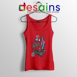 Spider Man Dj Marvel Comics Red Tank Top Peter Parker Tops