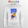 Super Simpsons Bros Sweatshirt Super Mario Nintendo Sweaters S-3XL