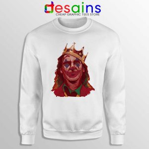 The Notorious BIG Joker White Sweatshirt Arthur Fleck Poster Sweaters