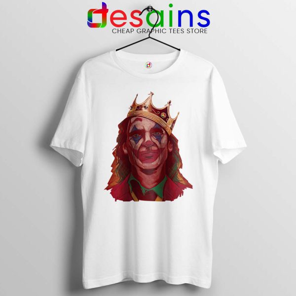 The Notorious BIG Joker White Tshirt Arthur Fleck Joker Tees