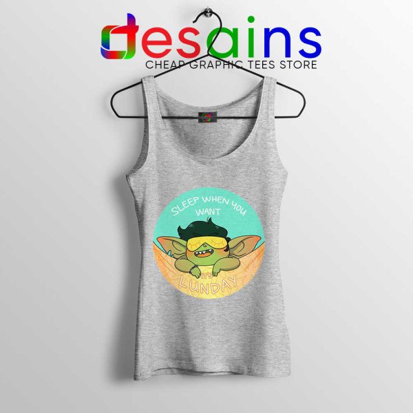 Goblin Sleep When You Want Sport Grey Tank Top It’s Lunday Tops