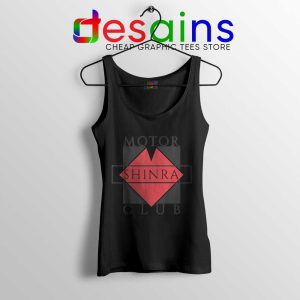 Shinra Motor Club Black Tank Top Final Fantasy VII Tops