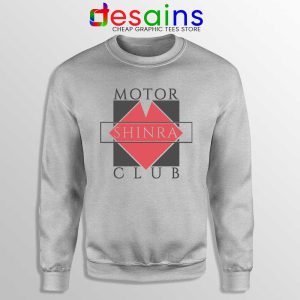 Shinra Motor Club Sport Grey Sweatshirt Final Fantasy VII Sweaters