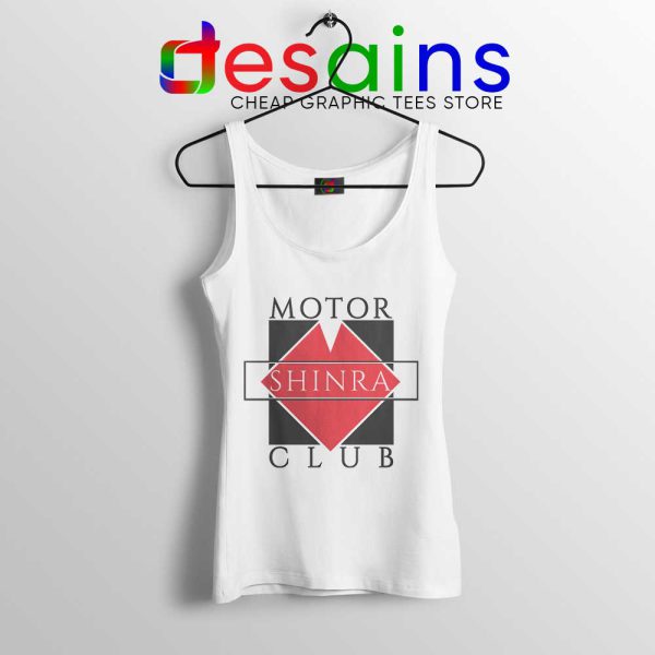 Shinra Motor Club Tank Top Final Fantasy VII Tops S-3XL