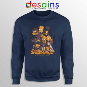 SpringShield Avengers Navy Sweatshirt The Simpsons Sweaters