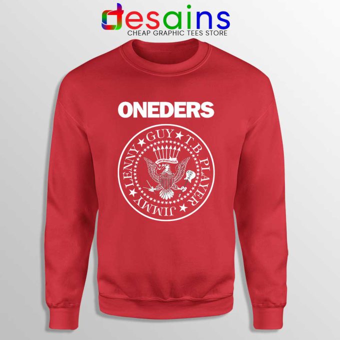 The Oneders Band Red Sweatshirt That Thing You Do Sweaters