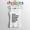 Tracking Treasure Down Lyric Tank Top Gabriel & Dresden Tops S-3XL