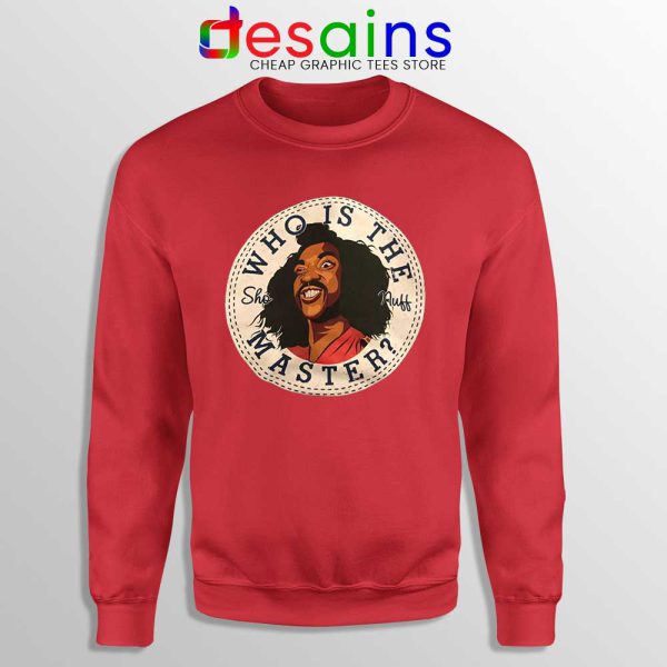Who is The Master Red Sweatshirt Sho' Nuff The Last Dragon Sweaters