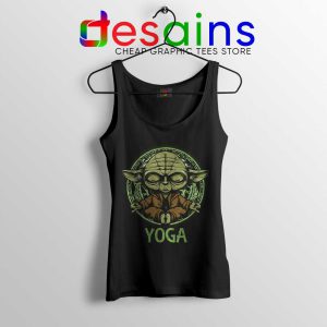 Yoga Master Yoda Tank Top Star Wars Clothing Tops S-3XL