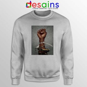 BLM Generational Oppression Sport Grey Sweatshirt Campaign Donation