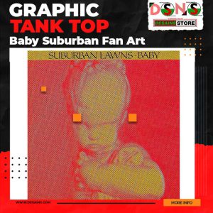 Baby Suburban Lawns Graphic Tank Top - Music Band