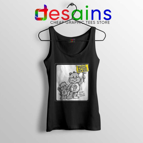 Bear Black Lives Matter Black Tank Top BLM Movement Tops