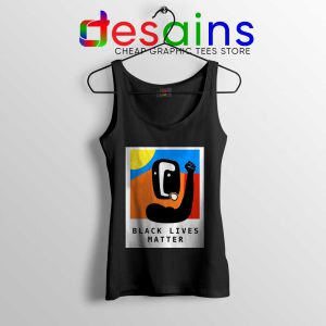 Black Lives Matter Art Black Tank Top Part of the Change Tops