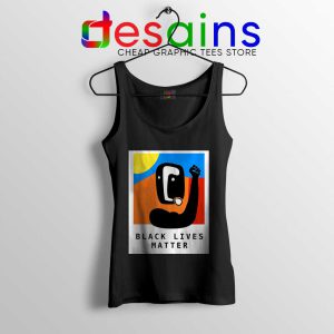 Black Lives Matter Art Black Tank Top Part of the Change Tops