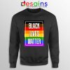 Buy Black Lives Matter Rainbow Sweatshirt Pride BLM Sweaters S-3XL