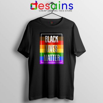 Buy Black Lives Matter Rainbow Tshirt Pride BLM Tee Shirts S-3XL